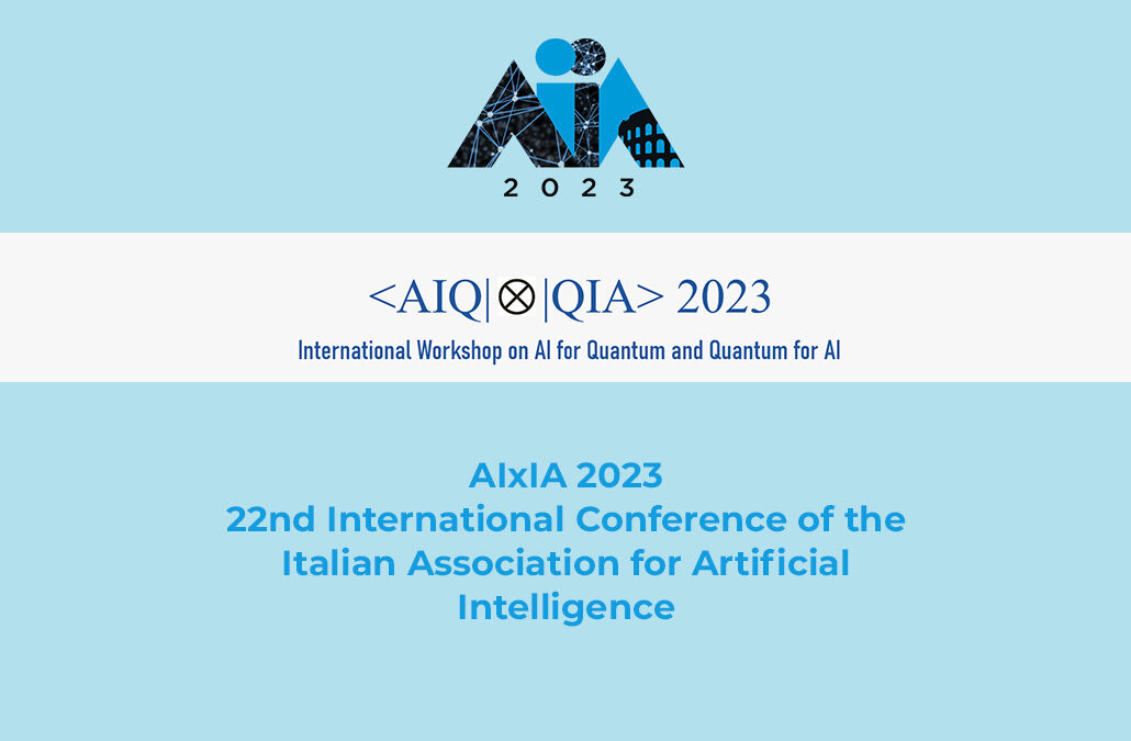 Idea-RE will join the “International Workshop on AI for Quantum and Quantum for AI” as part of AIxIA 2023